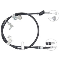 Parking brake cable 1,638 mm disc brake A.B.S. for SUZUKI...