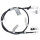 Parking brake cable 1,494 mm disc brake A.B.S. for SUZUKI SWIFT