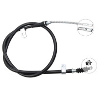 Parking brake cable 1,492 mm drum brake A.B.S. for KIA...