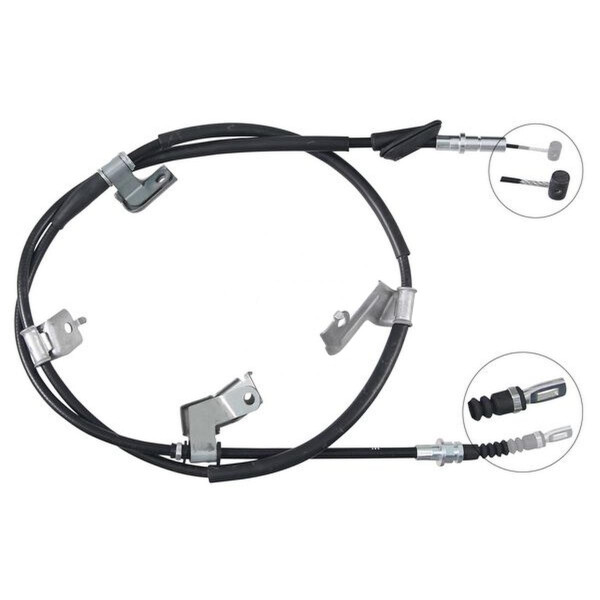 Parking brake cable no rolling 1.890 mm A.B.S. for HONDA CIVIC