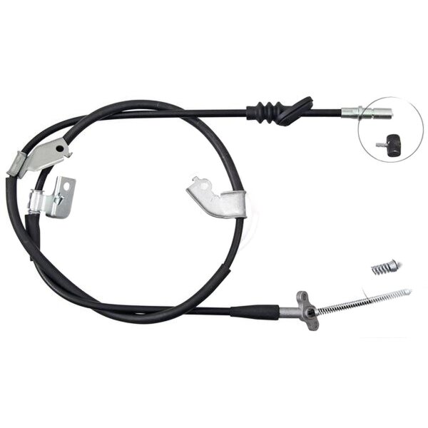 Seilzug Feststellbremse 1.745 mm Trommelbremse A.B.S. für u.a. HONDA CIVIC