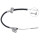 Parking brake cable 610 mm disc brake A.B.S. for e.g. LEXUS IS