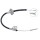 Parking brake cable 610 mm disc brake A.B.S. for e.g. LEXUS IS