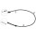 Parking brake cable 1,490 mm drum brake A.B.S. for HONDA CIVIC and others