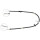 Parking brake cable 1,493 mm drum brake A.B.S. for HYUNDAI ACCENT and others