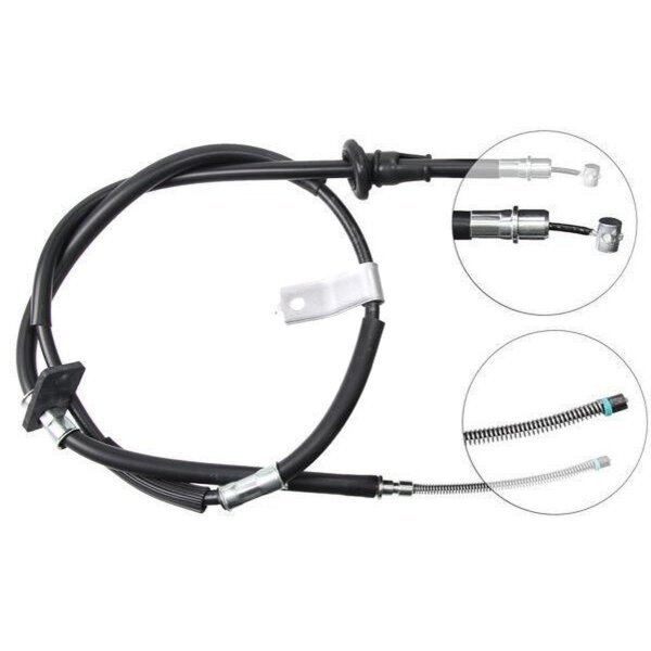 Parking brake cable 1,493 mm drum brake A.B.S. for HYUNDAI ACCENT and others