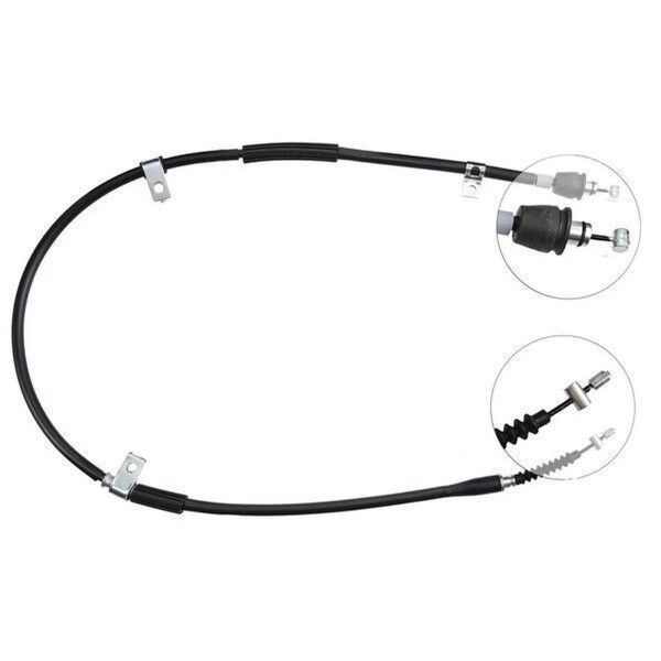 Parking brake cable 1,430 mm disc brake A.B.S. for HYUNDAI and others