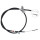 Parking brake cable 1,880 mm disc brake A.B.S. for LEXUS RC and others