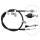 Parking brake cable 1,430 mm disc brake A.B.S. for HYUNDAI and others