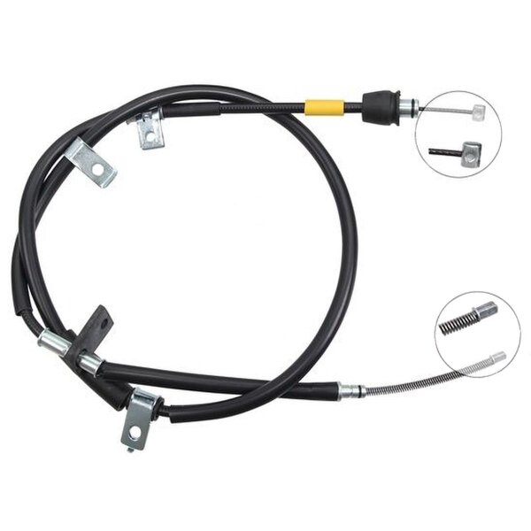 Parking brake cable 1,705 mm drum brake A.B.S. for HYUNDAI ELANTRA and others