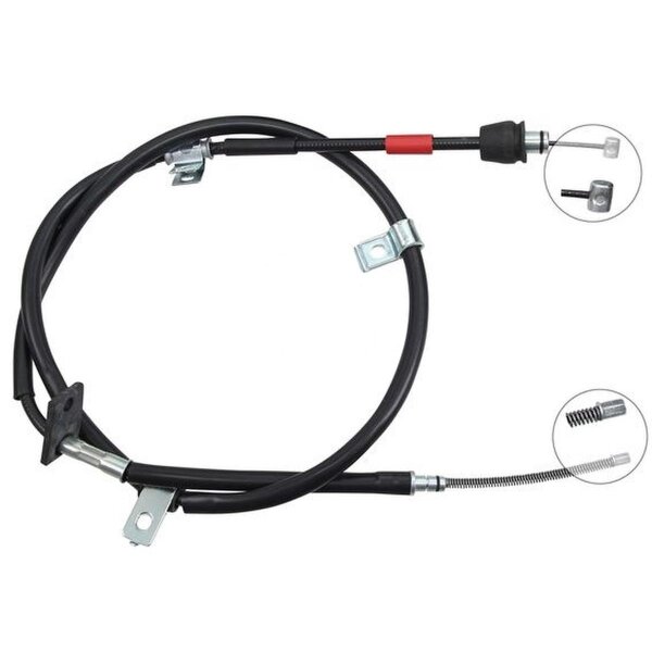 Parking brake cable 1,718 mm drum brake A.B.S. for HYUNDAI ELANTRA and others