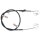 Parking brake cable 1,820 mm drum brake A.B.S. for HYUNDAI SONATA