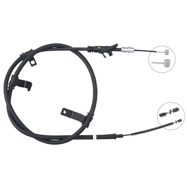 Parking brake cable 1,800 mm disc brake A.B.S. for HYUNDAI SONATA