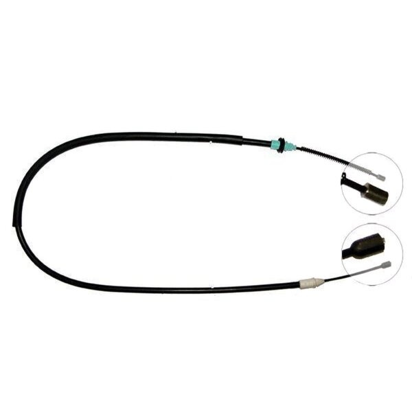 Seilzug Feststellbremse 1.277 mm Trommelbremse A.B.S. für u.a. RENAULT CLIO