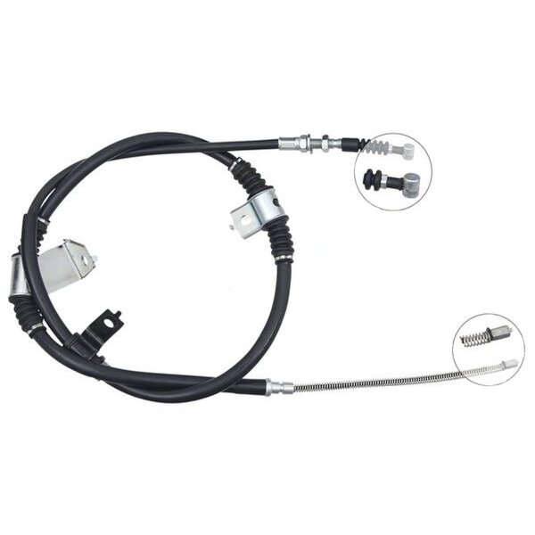 Parking brake cable 1,545 mm drum brake A.B.S. for HYUNDAI H-1 and others