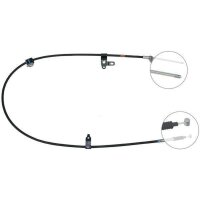 Parking brake cable 1,616 mm disc brake A.B.S. for TOYOTA...