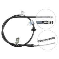 Parking brake cable 1,584 mm drum brake A.B.S. for KIA...