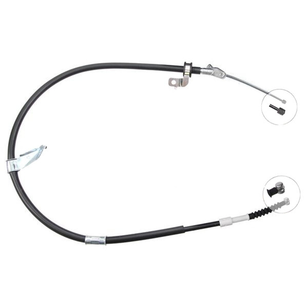 Parking brake cable 1.274 mm disc brake A.B.S. for TOYOTA RAV