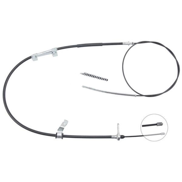 Parking brake cable 2,670 mm drum brake A.B.S. for KIA CARNIVAL