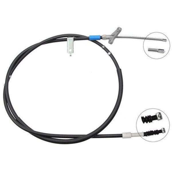 Seilzug Feststellbremse 1.972 mm Scheibenbremse A.B.S. für TOYOTA AVENSIS