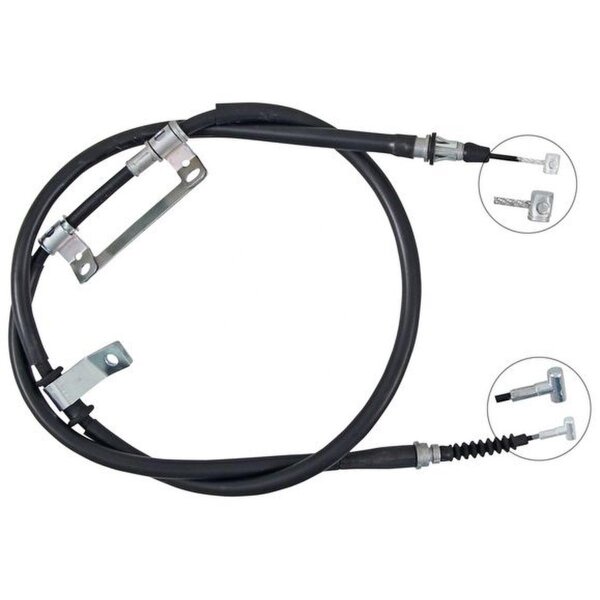 Parking brake cable 1,690 mm disc brake A.B.S. for KIA CLARUS and others
