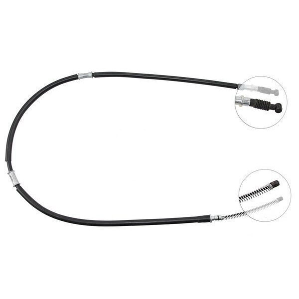 Parking brake cable 1,340 mm A.B.S. suitable for MITSUBISHI PAJERO