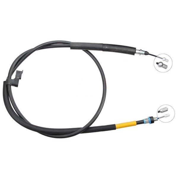 Parking brake cable 1,875 mm disc brake A.B.S. for e.g. MAZDA 3