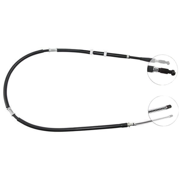 Parking brake cable 1.387 mm disc brake A.B.S. for MITSUBISHI PAJERO