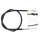 Parking brake cable 1.462 mm disc brake A.B.S. for MITSUBISHI PAJERO