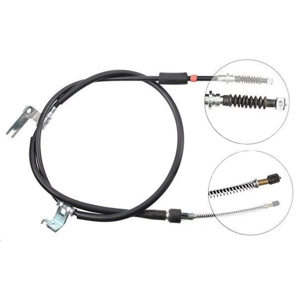 Parking brake cable 1,730 mm drum brake A.B.S. for e.g. MAZDA PREMACY