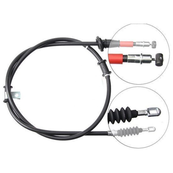 Seilzug Feststellbremse 1.563 mm Scheibenbremse A.B.S. für MITSUBISHI SPACE