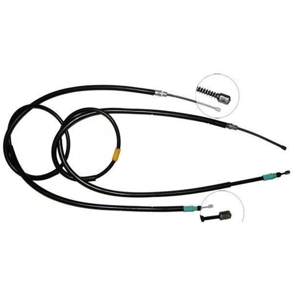 Parking brake cable 1,740 mm drum brake A.B.S. for RENAULT ESPACE