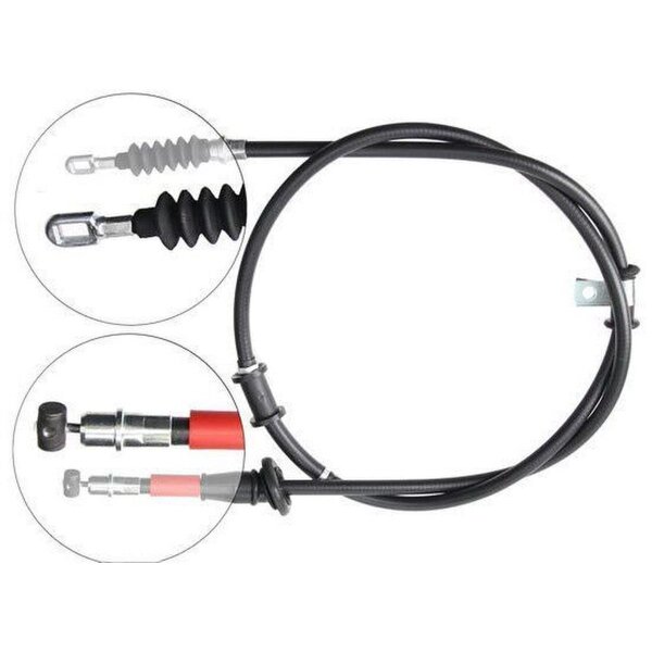 Parking brake cable 1,455 mm disc brake A.B.S. for MITSUBISHI SPACE