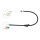 Parking brake cable 747 mm drum brake A.B.S. for e.g. RENAULT TRAFIC