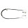 Parking brake cable 1.342 mm drum brake A.B.S. for SUZUKI SAMURAI