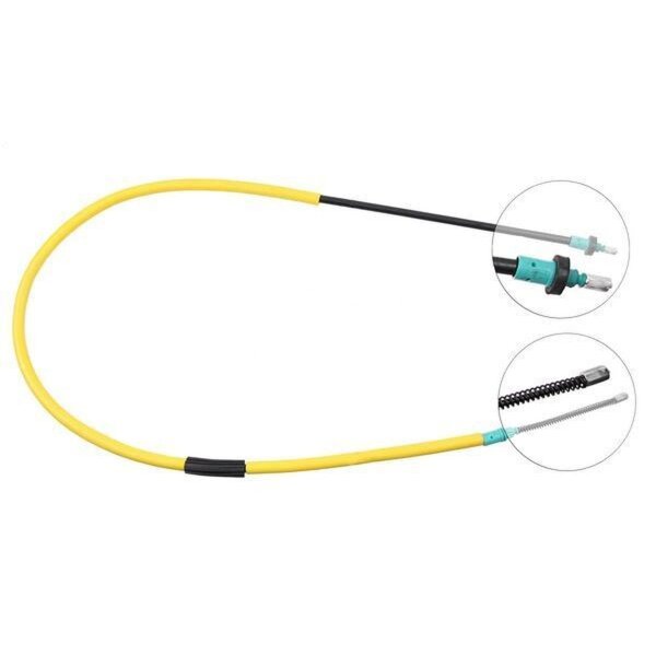 Parking brake cable 1,497 mm drum brake A.B.S. for RENAULT MODUS
