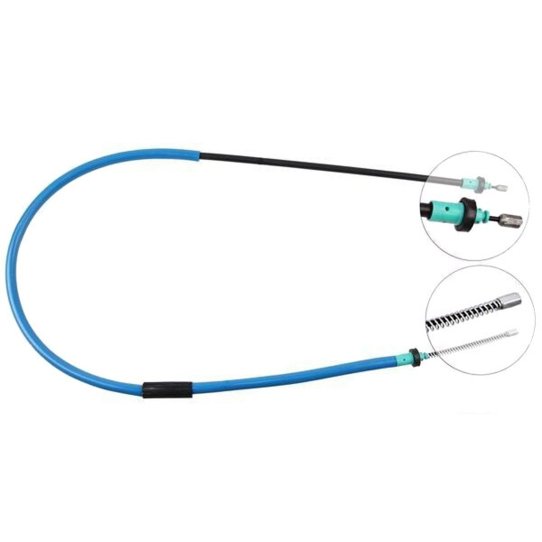 Parking brake cable 1.451 mm drum brake A.B.S. for RENAULT CLIO and others