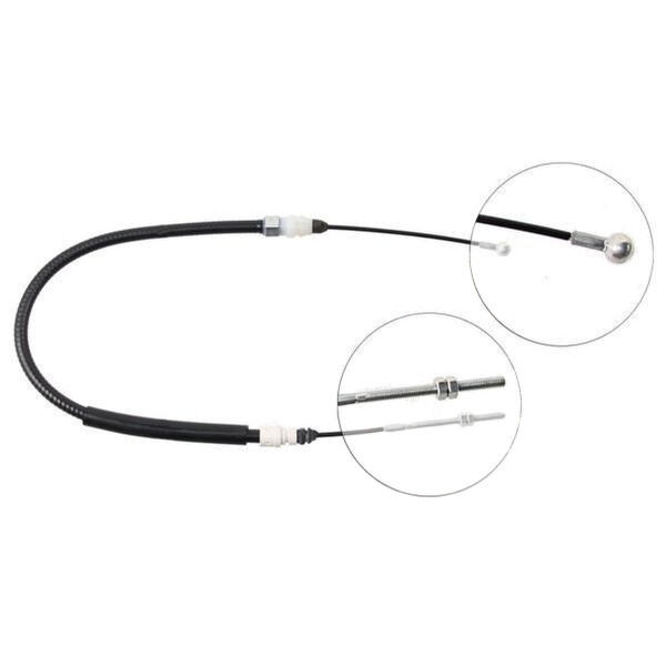 Seilzug Feststellbremse 794 mm Scheibenbremse A.B.S. für PEUGEOT 607