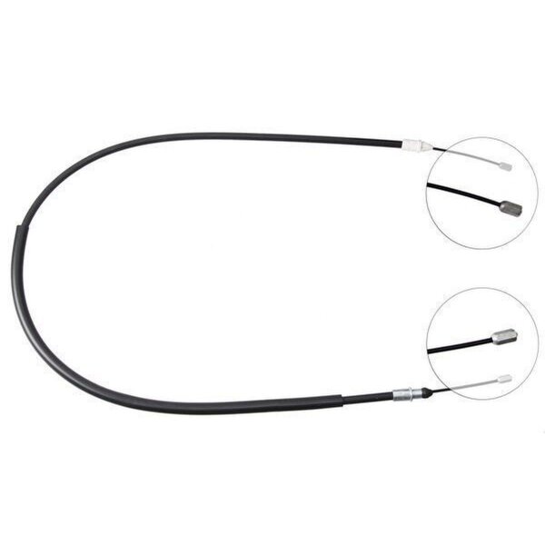 Parking brake cable 1,310 mm disc brake A.B.S. for RENAULT CLIO