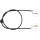 Parking brake cable 1,780 mm disc brake A.B.S. for MB M-CLASS