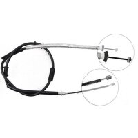 Parking brake cable 1,673 mm A.B.S. for FIAT PUNTO EVO...