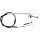 Parking brake cable 1,673 mm A.B.S. for FIAT PUNTO EVO and others