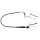 Parking brake cable 1,307 mm disc brake A.B.S. for e.g. MB A-CLASS