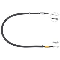 Parking brake cable no rolling 957 mm A.B.S. for...