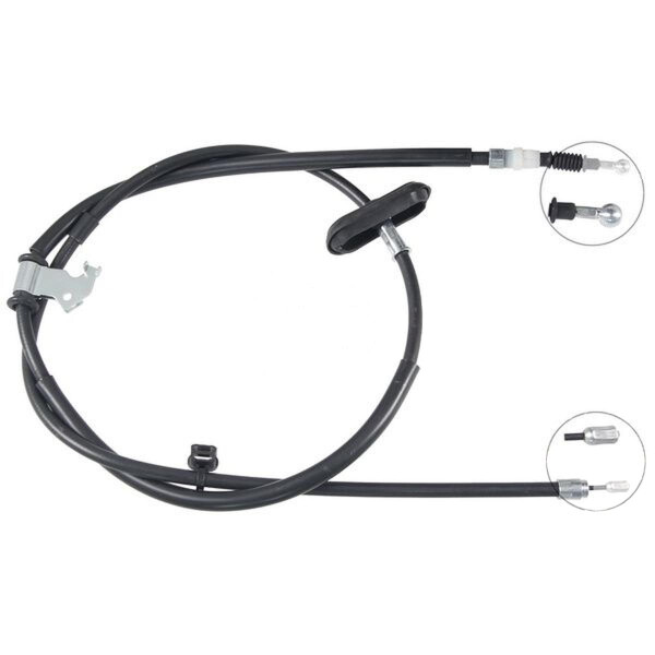Parking brake cable 1.816 mm disc brake A.B.S. for e.g. OPEL ASTRA