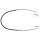 Parking brake cable 1,292 mm disc brake A.B.S. for CHRYSLER VOYAGER