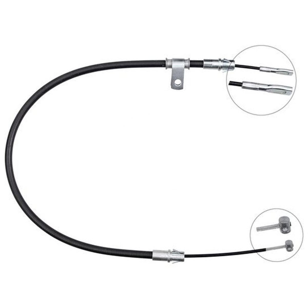 Parking brake cable 872 mm disc brake A.B.S. suitable for JEEP GRAND