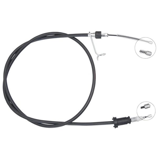 Parking brake cable 2.006 mm drum brake A.B.S. for JEEP CHEROKEE