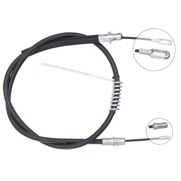 Parking brake cable 1,343 mm disc brake A.B.S. for FORD TRANSIT