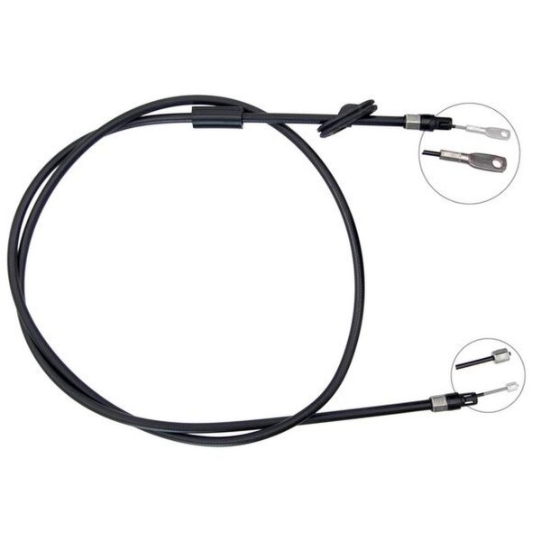 Seilzug Feststellbremse 2.158 mm Scheibenbremse A.B.S. für u.a. MB C-KLASSE